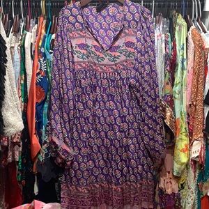 Vintage silk midi/maxi